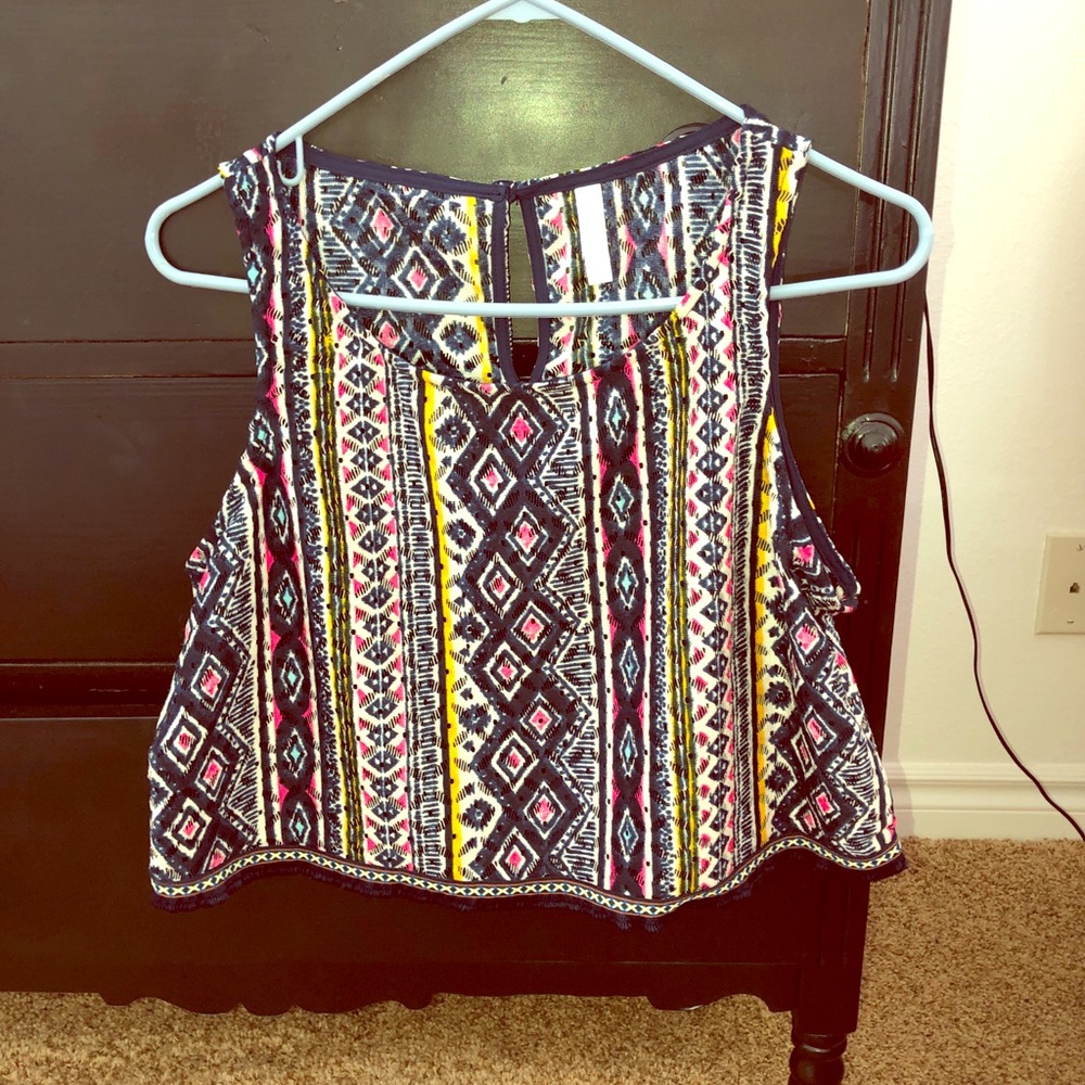 Pattern Tank Top